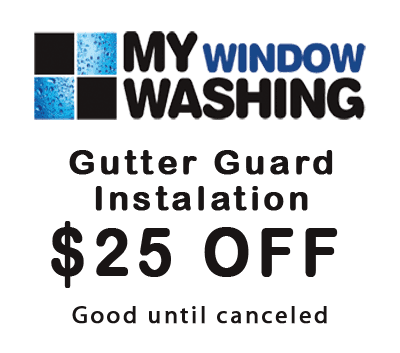 Discount for gutter guard installation