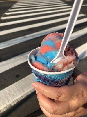 Rainbow Water Ice