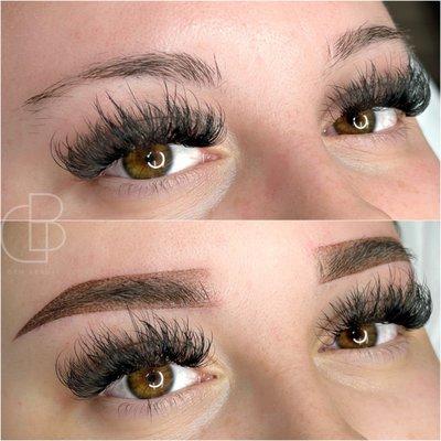 Ombre brows