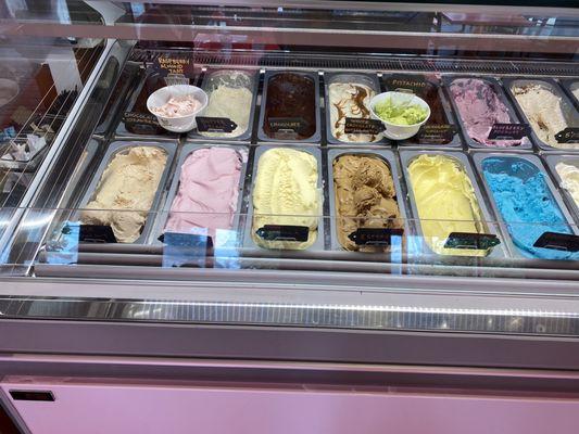 Gelato flavors