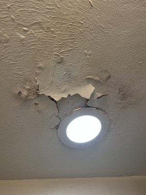 Unrepaired water damage