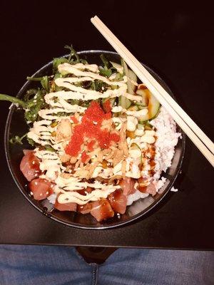 Hula Poke Bowl! Yeeeummm!