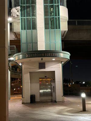 Elevator to Downtown Burbank