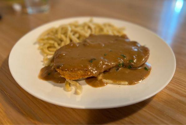 Jaeger Schnitzel