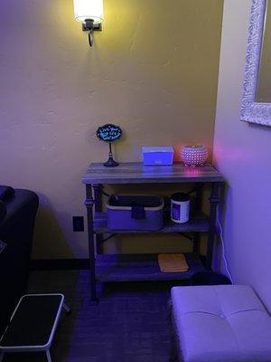 Treatment room for redlight