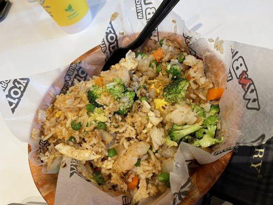 Shrimp fried rice