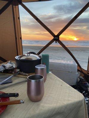 Sunset at Oceano Dunes