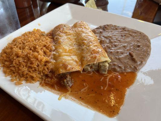 Beef and Pork Enchiladas