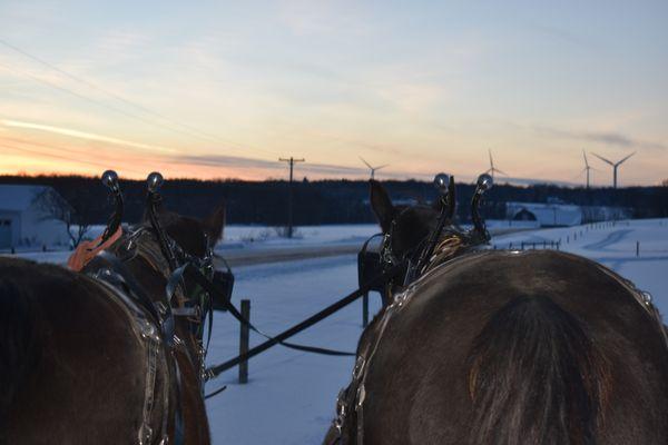 Sleigh Rides at Wolcott Farms