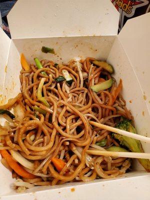 Veggie chow mein