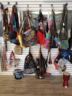 Purses, backpacks, bags