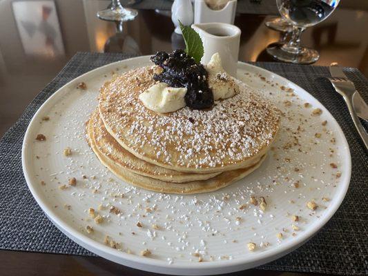 Blueberry Pecan Pancakes