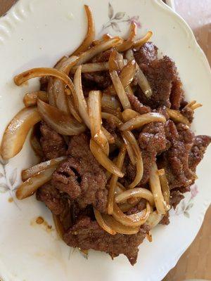 Mongolian beef