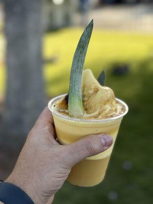 Dole pineapple ginger mint float