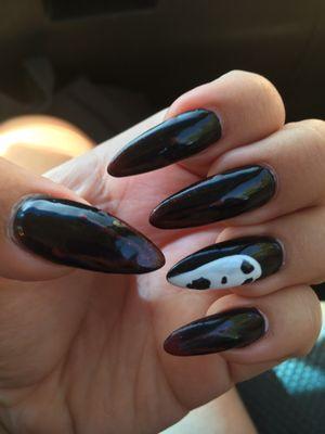 Kathy did it again!! My Halloween nails came out AMAZING