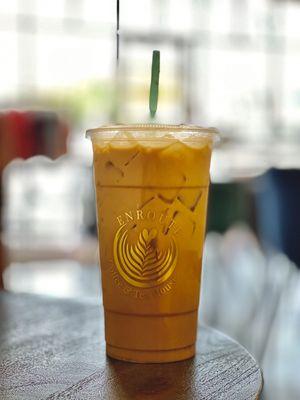 Large Dirty Iced Chai - Delicious