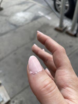 AWFUL gel manicure