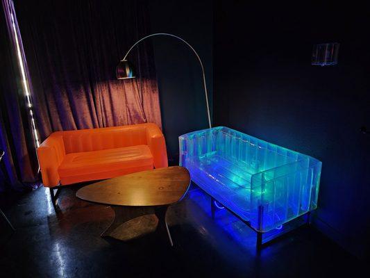 Lighted sofas