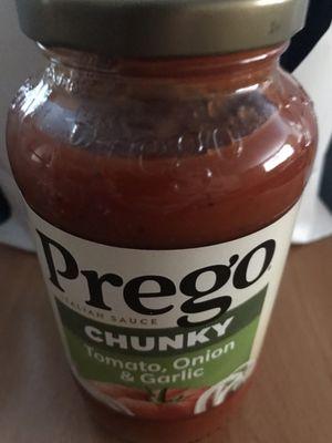 Prego Chunky Tomato, Onion & Garlic Pasta Sauce