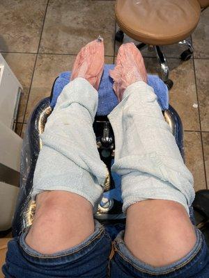 Deluxe CBD spa pedi