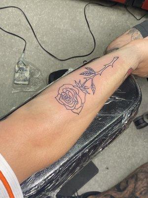 Tattoo outline