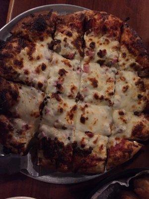 If you have not had their pizza, you meet to try it.  The Meat Lovers even reheats perfect.  I love their pizzas.