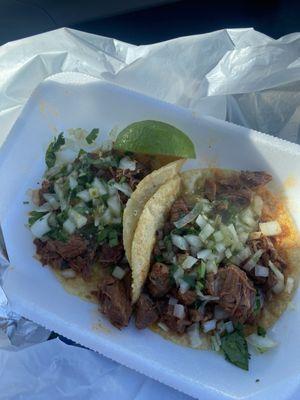 Barbacoa tacos