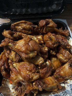 Slider sauce wings