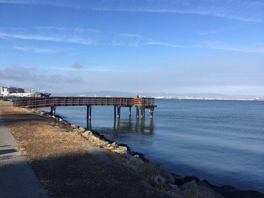 Little pier with a stunning view