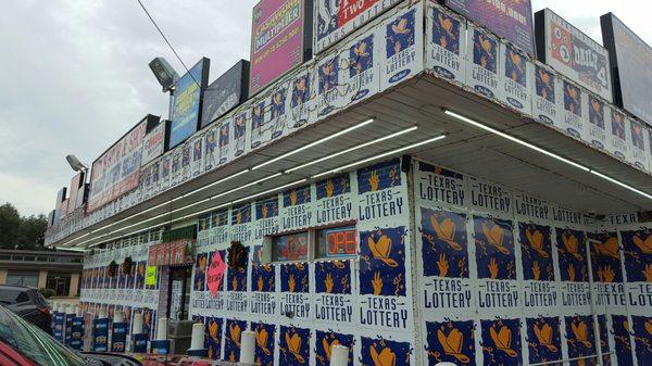 The Holy Land of lottery tickets! You've got to come here to believe it!