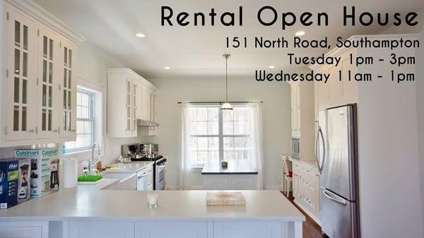 Rental open house