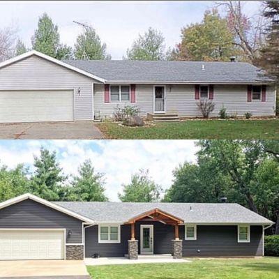 Exterior Painting Before & After!