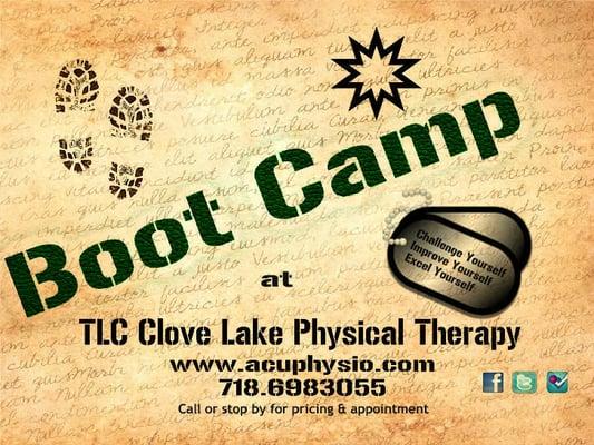 Our first boot camp will start on 10/10/12 (Wednesday).