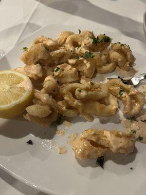 Calamari (after we ate some)