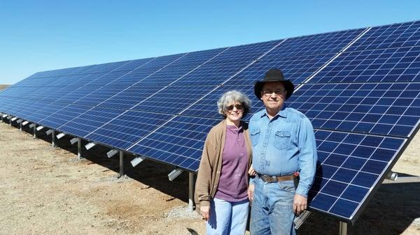 Residential Solar Panels - Ground Mount