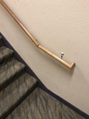 A handrail