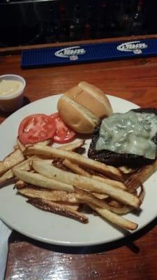 $5 burger and fries (Wednesday nights)