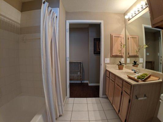 Bathrooms with garden tubs