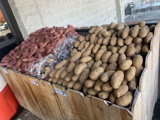 Variety of Potatoes