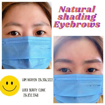 Permanent makeup  Super nature look No pain No swelling  No blood  Can work right away