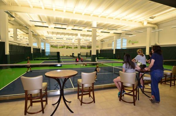 Indoor tennis courts