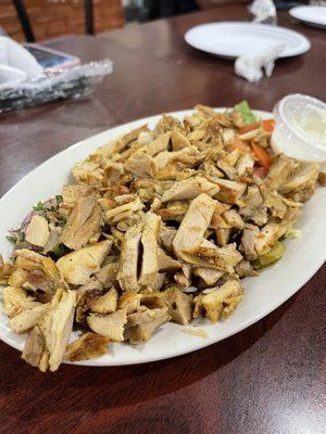 Chicken Shawarma Plate