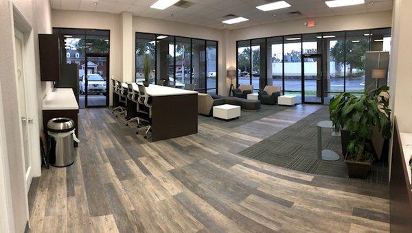 We've just expanded and finished renovation on our new 1,000-sqft welcome lounge!