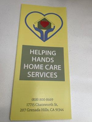 Helping Hands Homecare Services