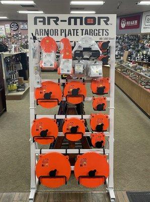 We have a large selection of targets.