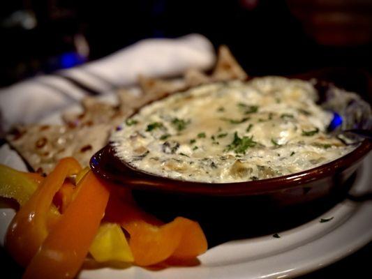 Warm Spinach and Artichoke Dip