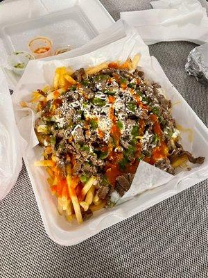 Carne asada fries