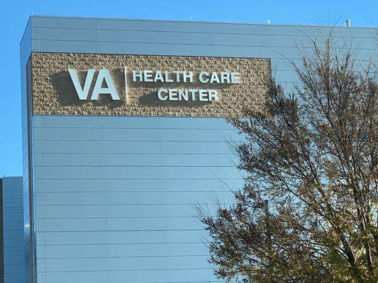 VA Hospital Sign