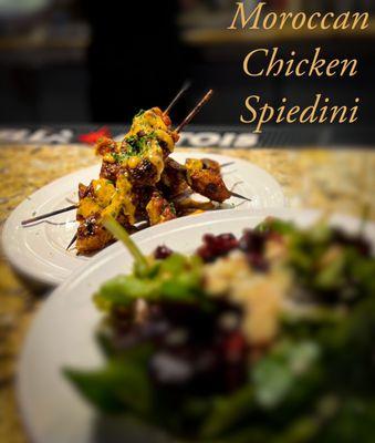 Moroccan Chicken Spiedini