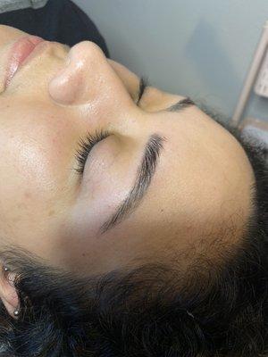 Brow lamination